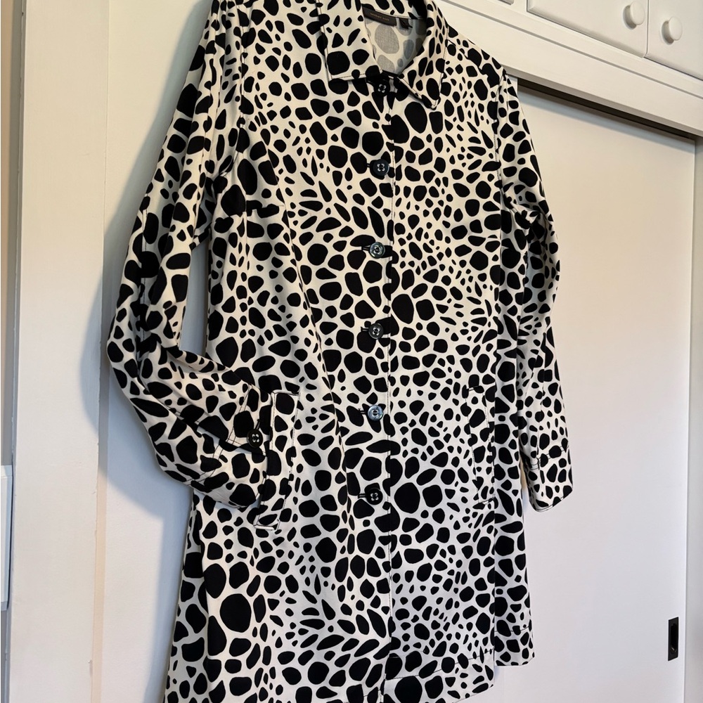 Black and White Coat